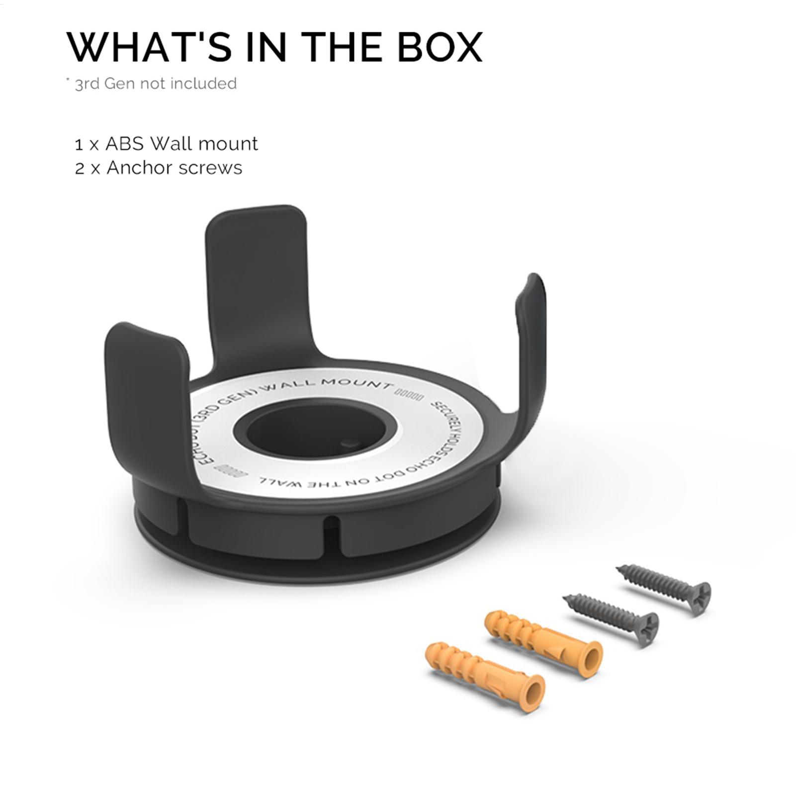 Support mural Echo D ot avec h - Amazon Speaker Echo Pop avis et prix